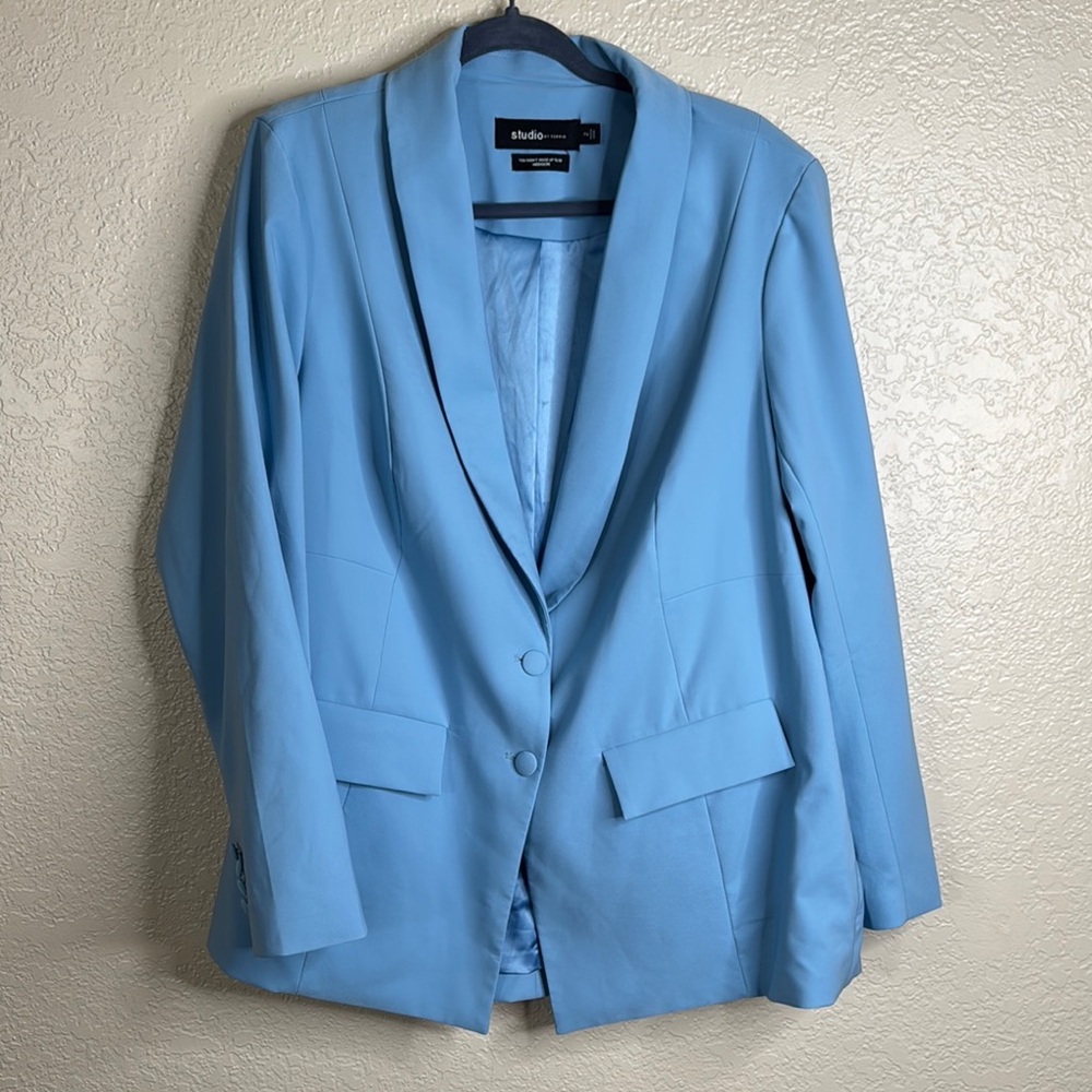 Torrid studio Light Blue Blazer Size 2